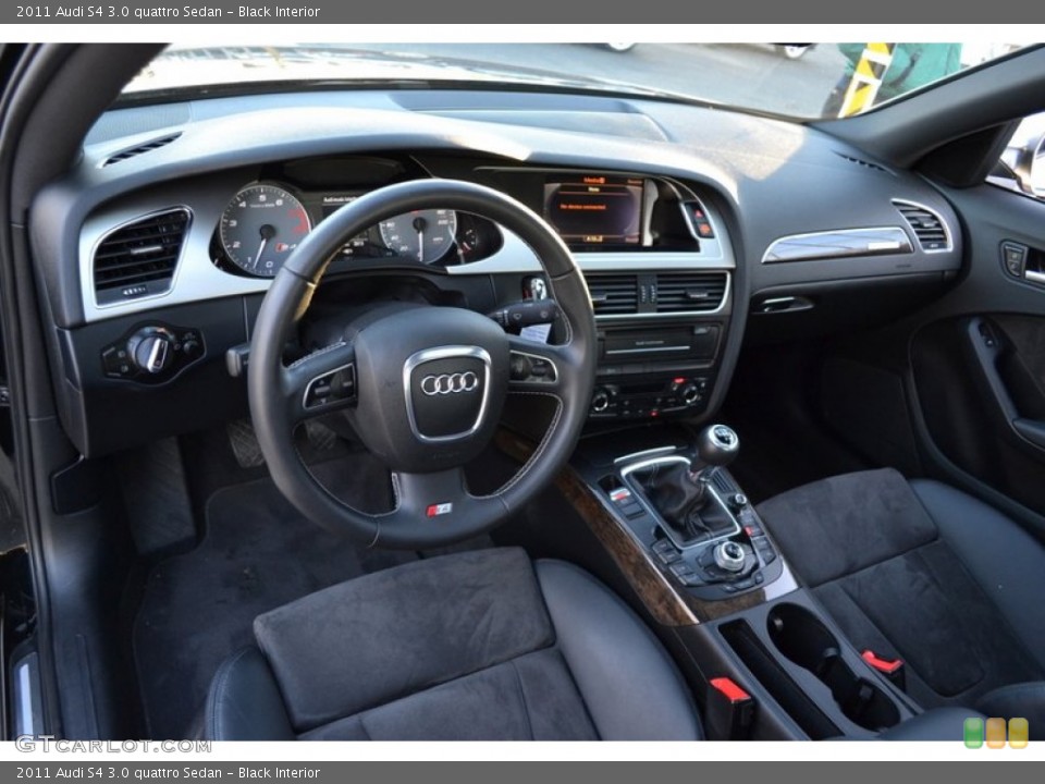 Black Interior Dashboard for the 2011 Audi S4 3.0 quattro Sedan #60899338