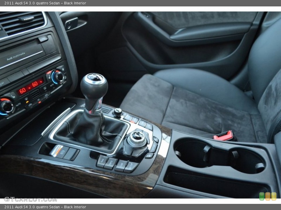 Black Interior Transmission for the 2011 Audi S4 3.0 quattro Sedan #60899365