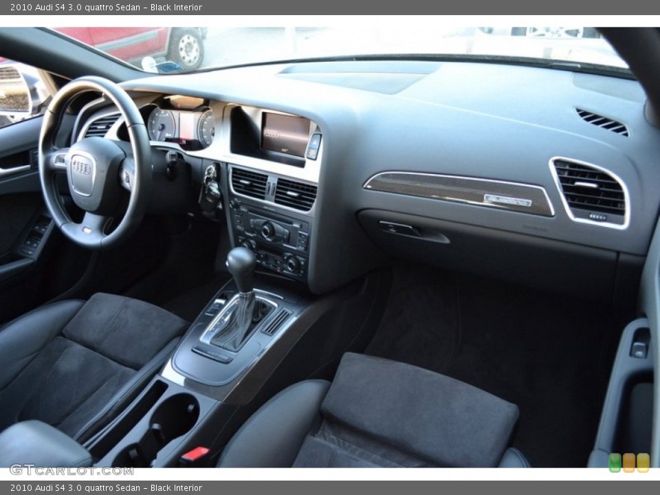 Black Interior Dashboard for the 2010 Audi S4 3.0 quattro Sedan #60899620