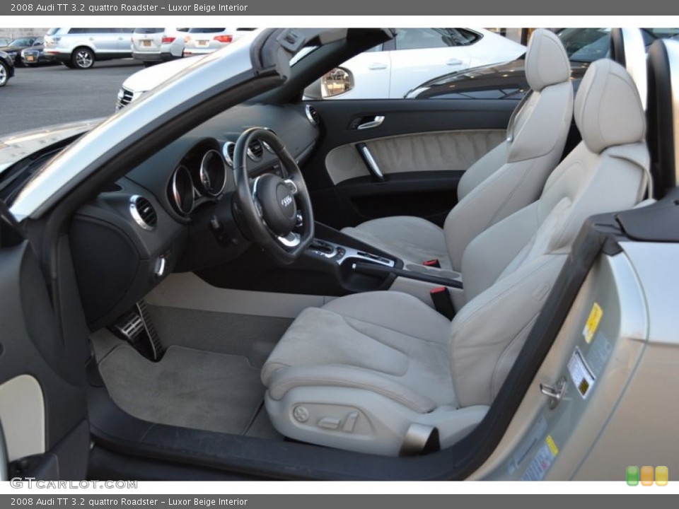 Luxor Beige Interior Photo for the 2008 Audi TT 3.2 quattro Roadster #60899728
