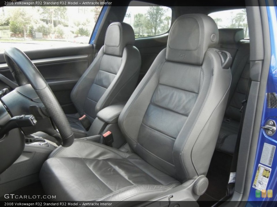 Anthracite Interior Front Seat for the 2008 Volkswagen R32  #60900826