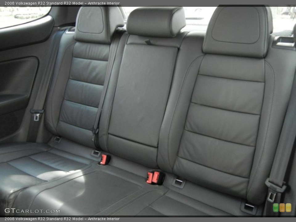 Anthracite Interior Rear Seat for the 2008 Volkswagen R32  #60900835