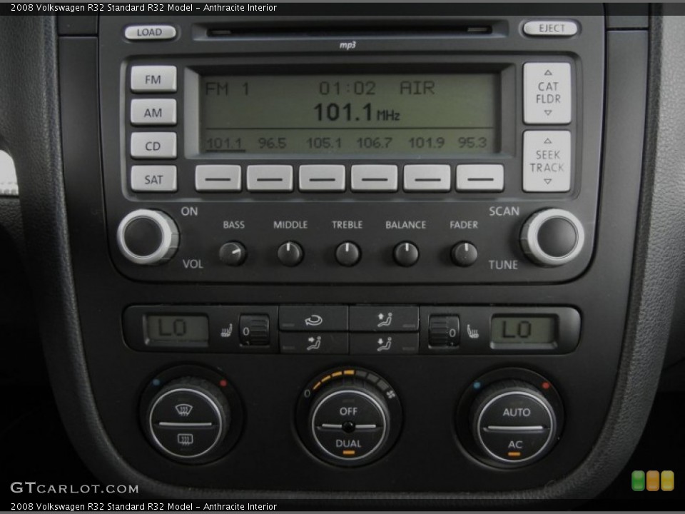 Anthracite Interior Audio System for the 2008 Volkswagen R32  #60900901