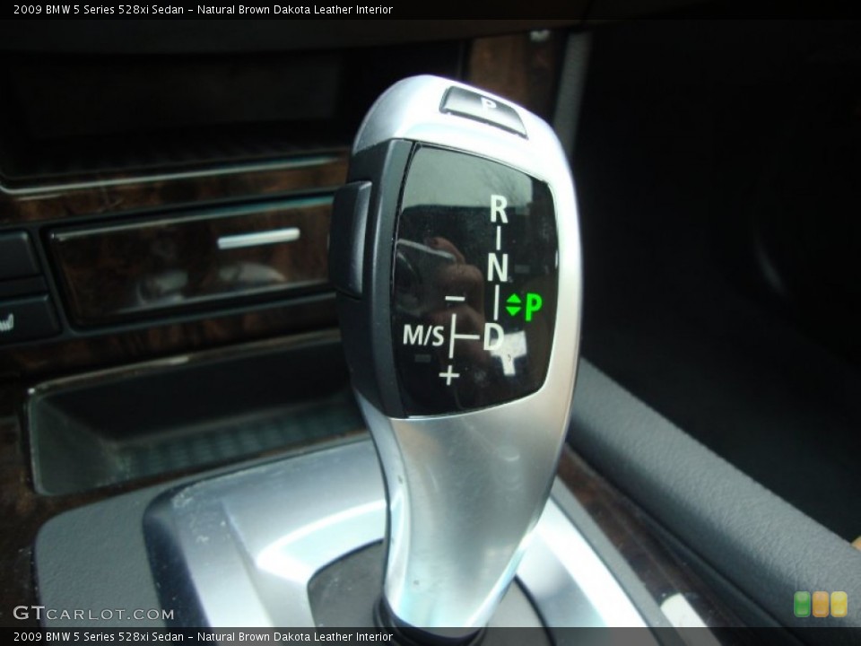 Natural Brown Dakota Leather Interior Transmission for the 2009 BMW 5 Series 528xi Sedan #60901747