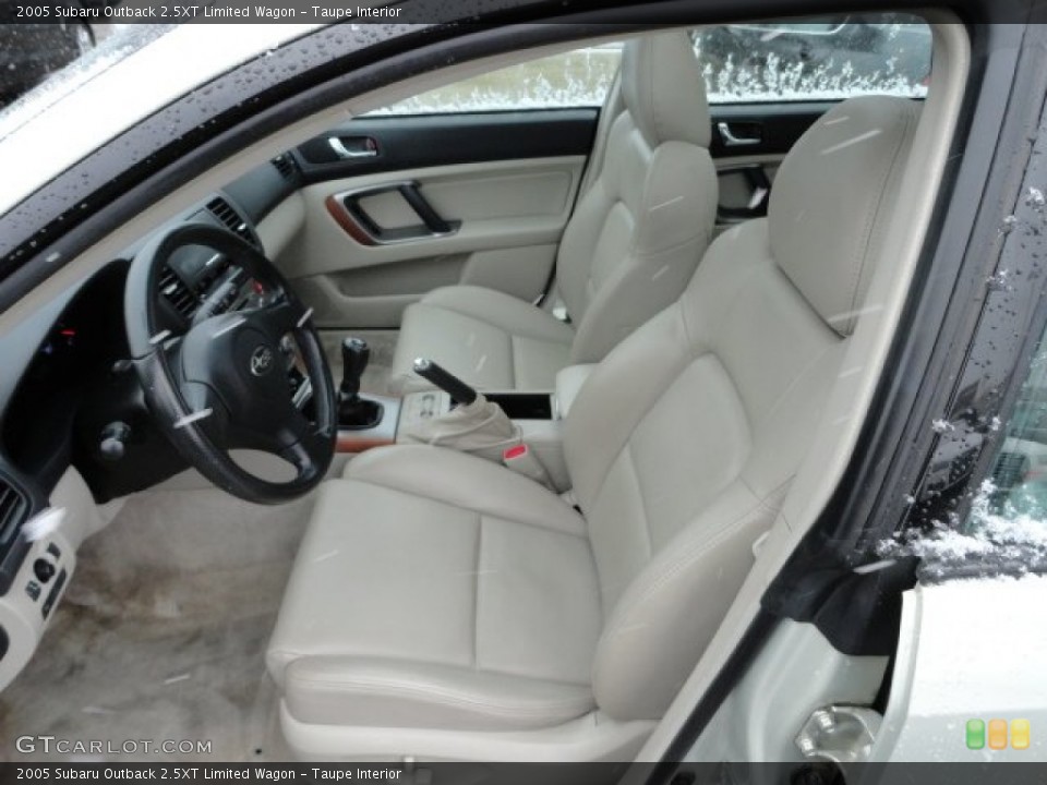 Taupe Interior Photo for the 2005 Subaru Outback 2.5XT Limited Wagon #60903496