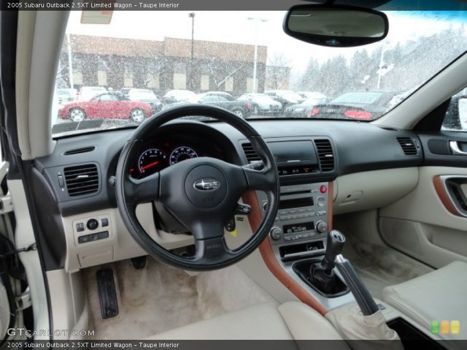 Taupe Interior Prime Interior for the 2005 Subaru Outback 2.5XT Limited Wagon #60903508