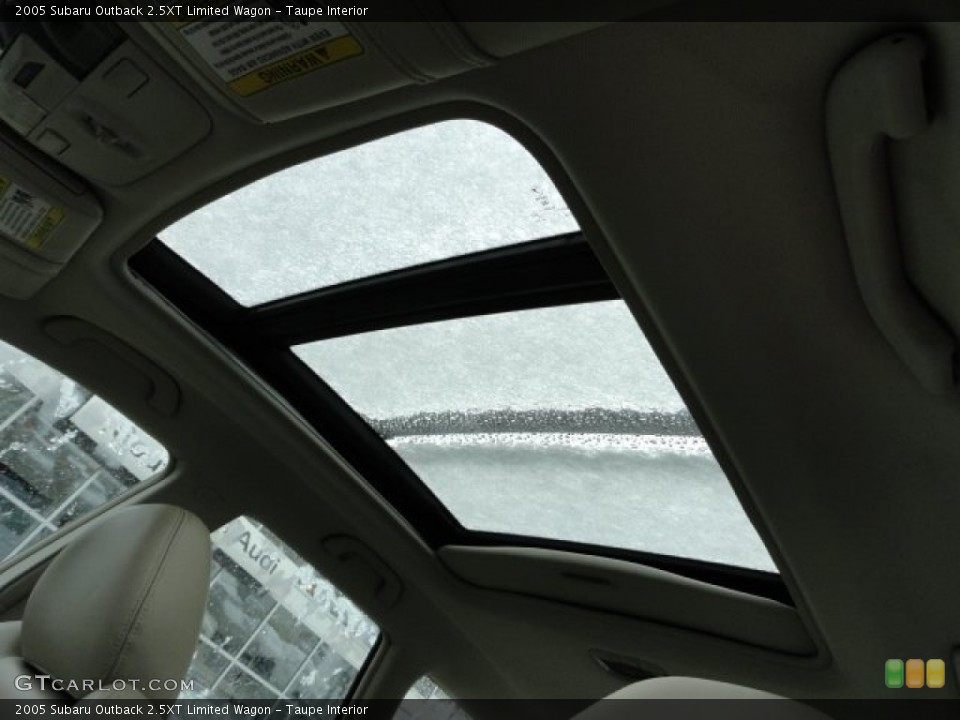 Taupe Interior Sunroof for the 2005 Subaru Outback 2.5XT Limited Wagon #60903526