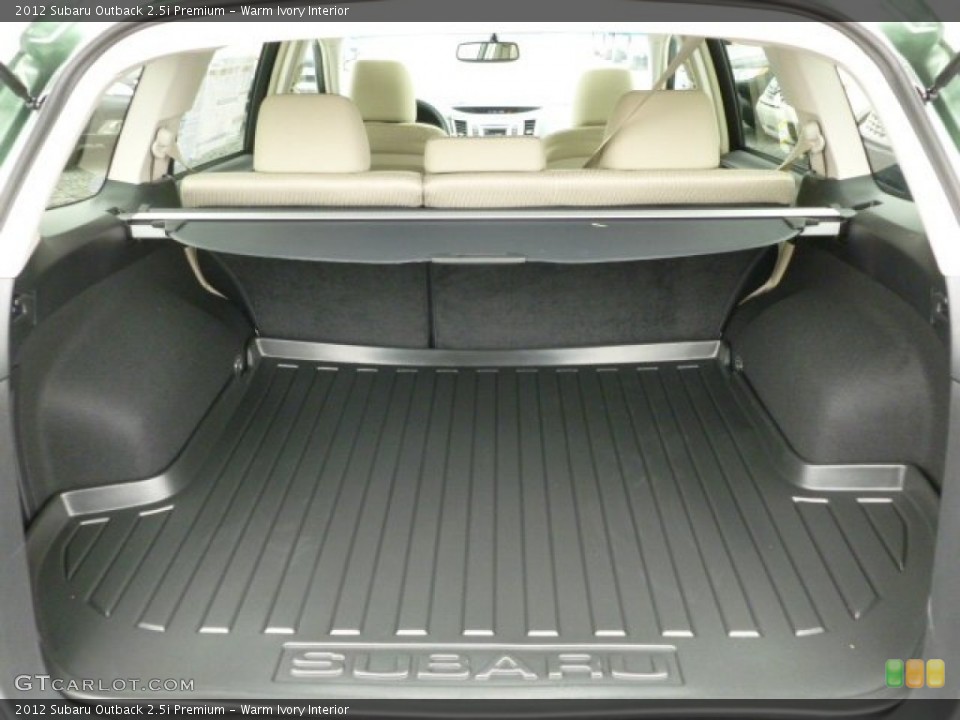 Warm Ivory Interior Trunk for the 2012 Subaru Outback 2.5i Premium #60908066
