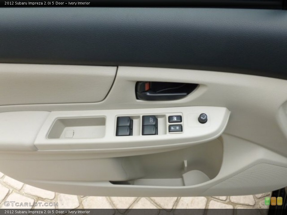 Ivory Interior Controls for the 2012 Subaru Impreza 2.0i 5 Door #60908310
