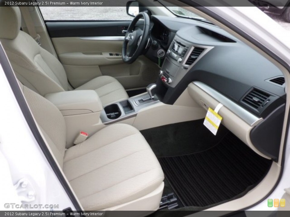 Warm Ivory Interior Photo for the 2012 Subaru Legacy 2.5i Premium #60908591
