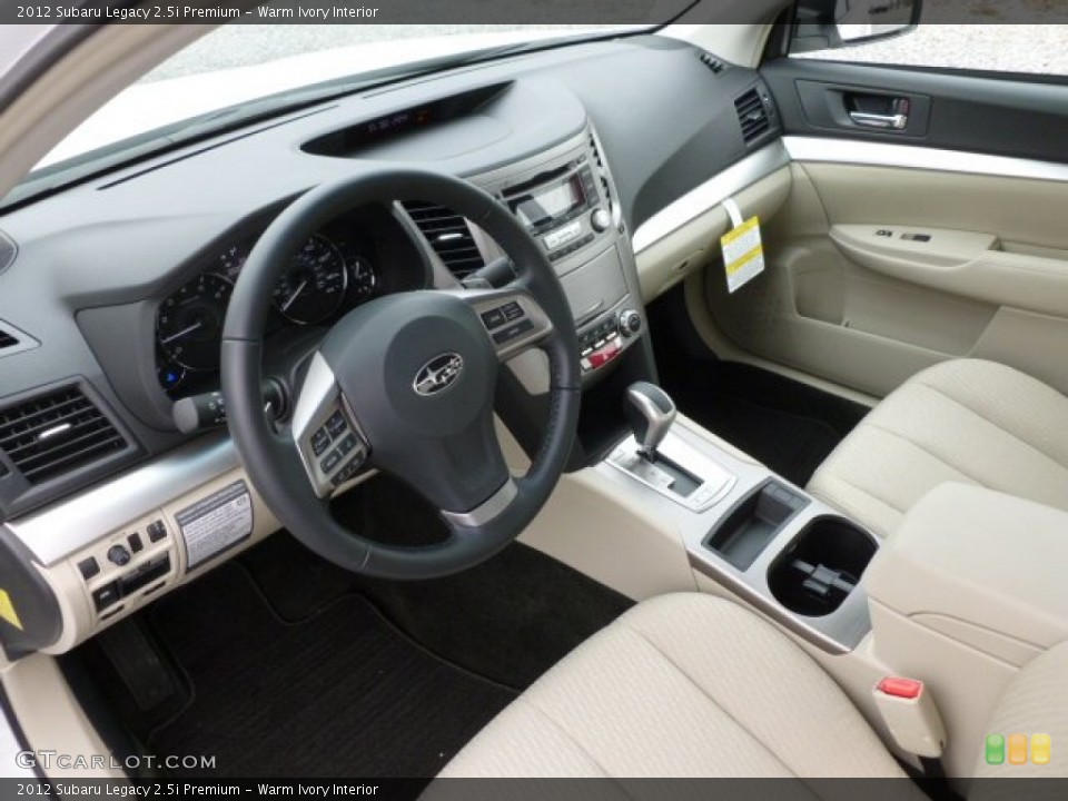 Warm Ivory Interior Photo for the 2012 Subaru Legacy 2.5i Premium #60908644