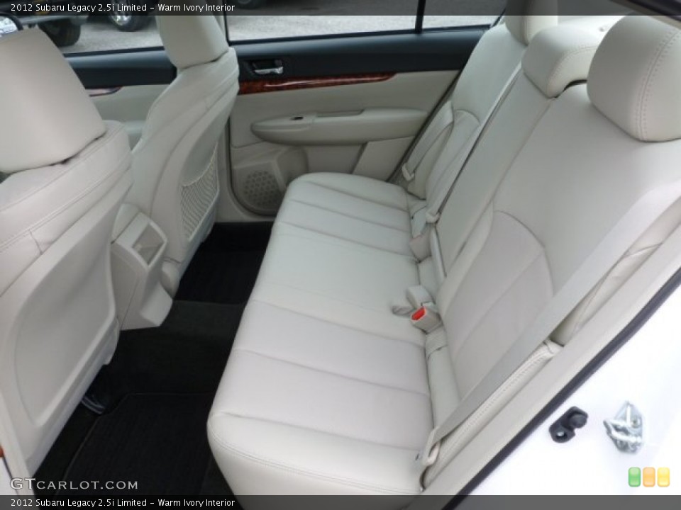 Warm Ivory Interior Rear Seat for the 2012 Subaru Legacy 2.5i Limited #60909794