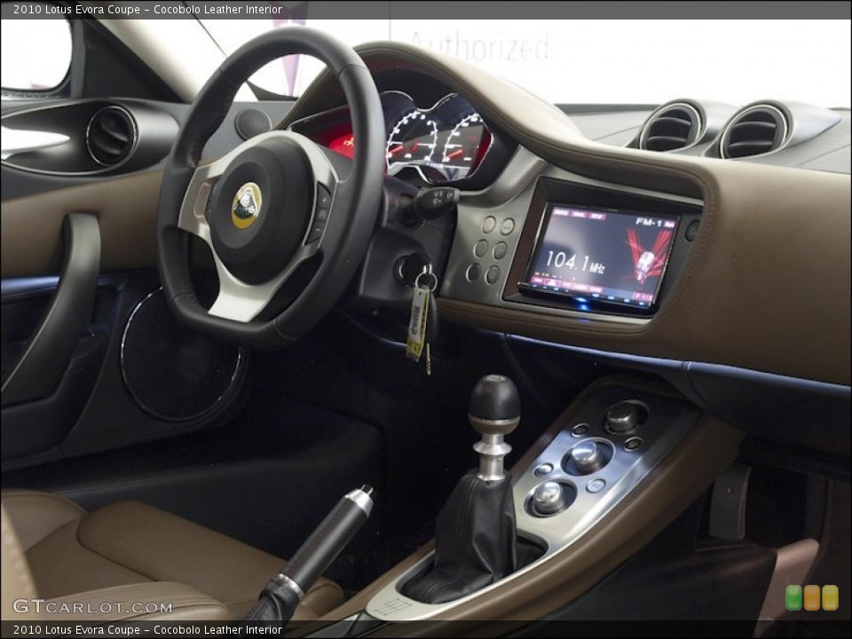 Cocobolo Leather Interior Dashboard for the 2010 Lotus Evora Coupe #60909929