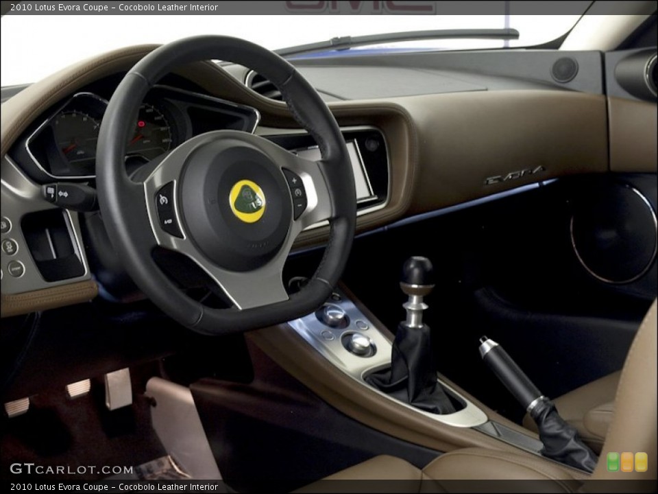 Cocobolo Leather Interior Dashboard for the 2010 Lotus Evora Coupe #60909947
