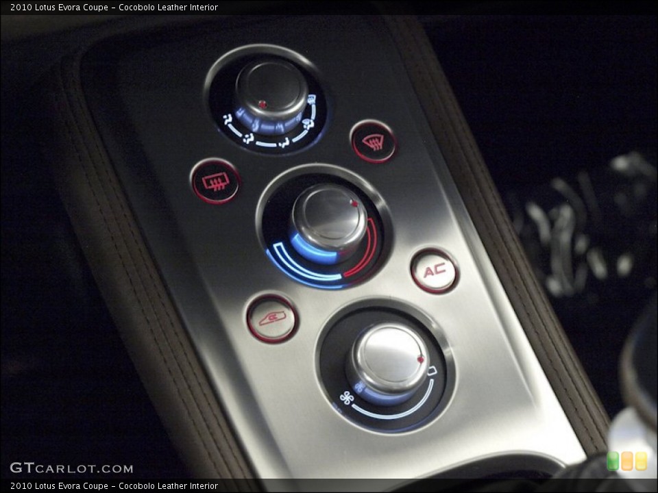 Cocobolo Leather Interior Controls for the 2010 Lotus Evora Coupe #60909992