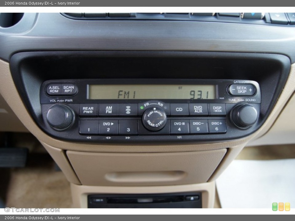 Ivory Interior Controls for the 2006 Honda Odyssey EX-L #60910052