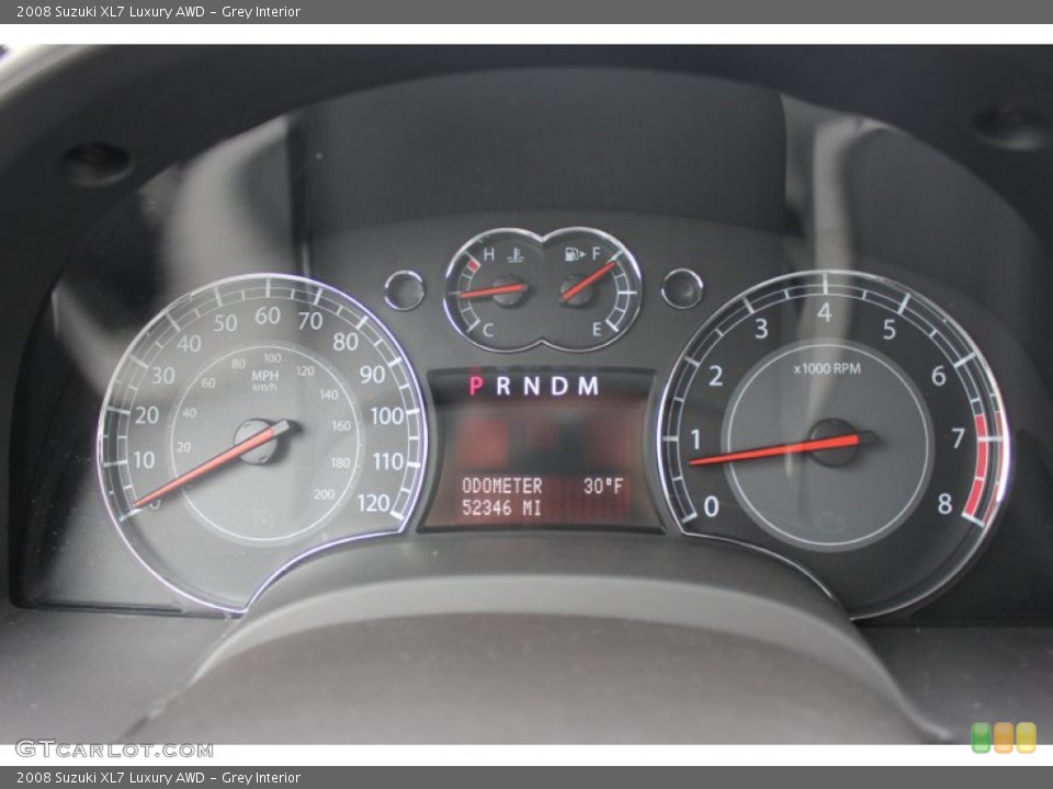 Grey Interior Gauges for the 2008 Suzuki XL7 Luxury AWD #60911208