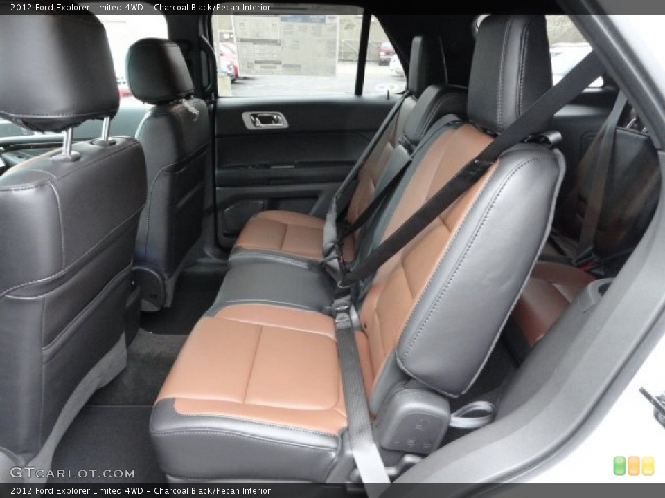 Charcoal Black/Pecan Interior Photo for the 2012 Ford Explorer Limited 4WD #60912275