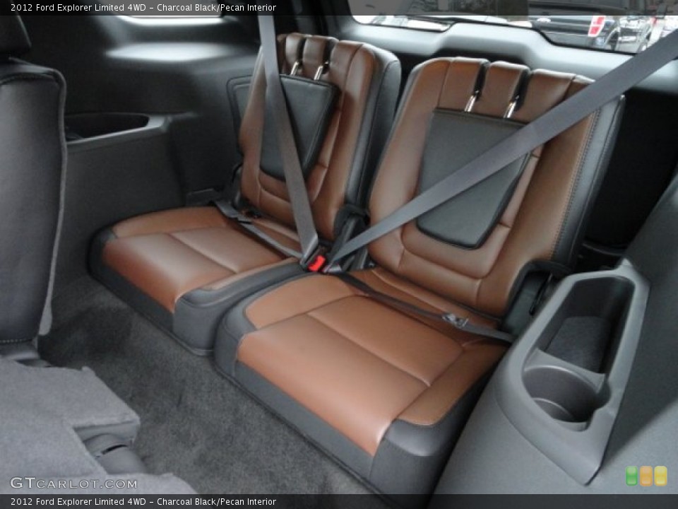Charcoal Black/Pecan Interior Photo for the 2012 Ford Explorer Limited 4WD #60912284