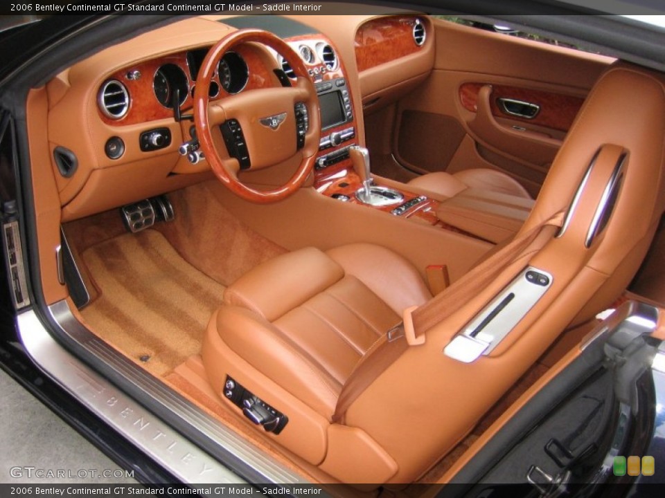 Saddle Interior Photo for the 2006 Bentley Continental GT  #60917150