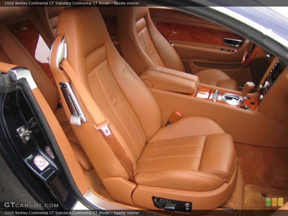Saddle Interior Photo for the 2006 Bentley Continental GT  #60917201