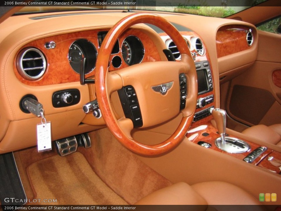 Saddle Interior Steering Wheel for the 2006 Bentley Continental GT  #60917240