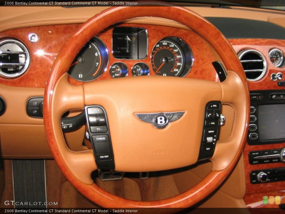 Saddle Interior Steering Wheel for the 2006 Bentley Continental GT  #60917270