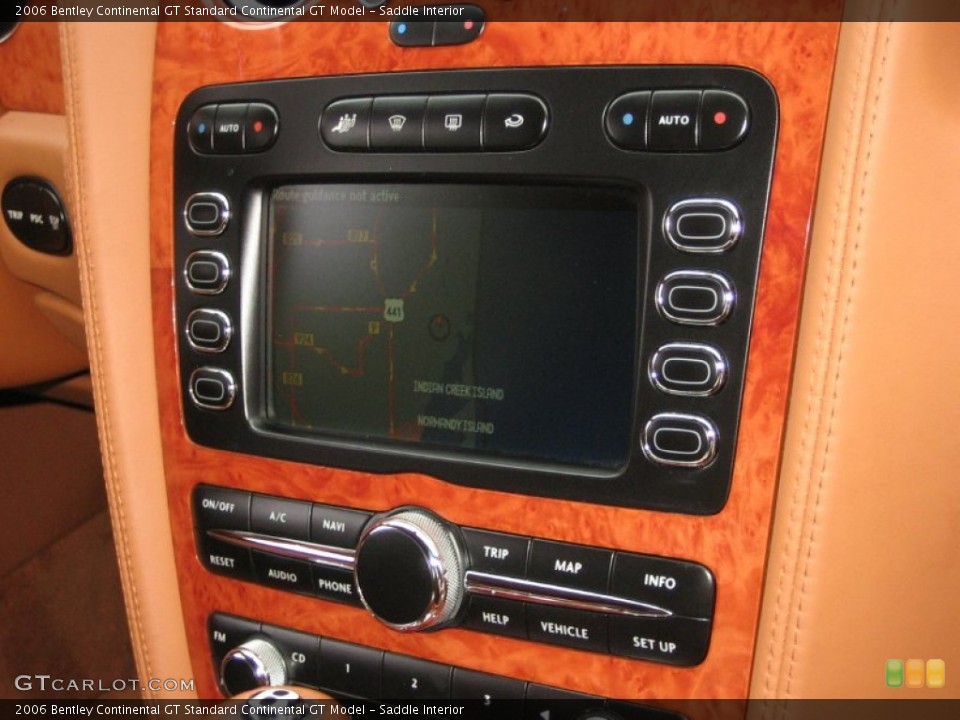 Saddle Interior Navigation for the 2006 Bentley Continental GT  #60917315