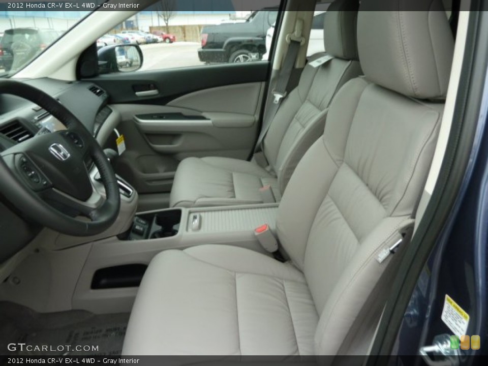 Gray Interior Photo for the 2012 Honda CR-V EX-L 4WD #60918991