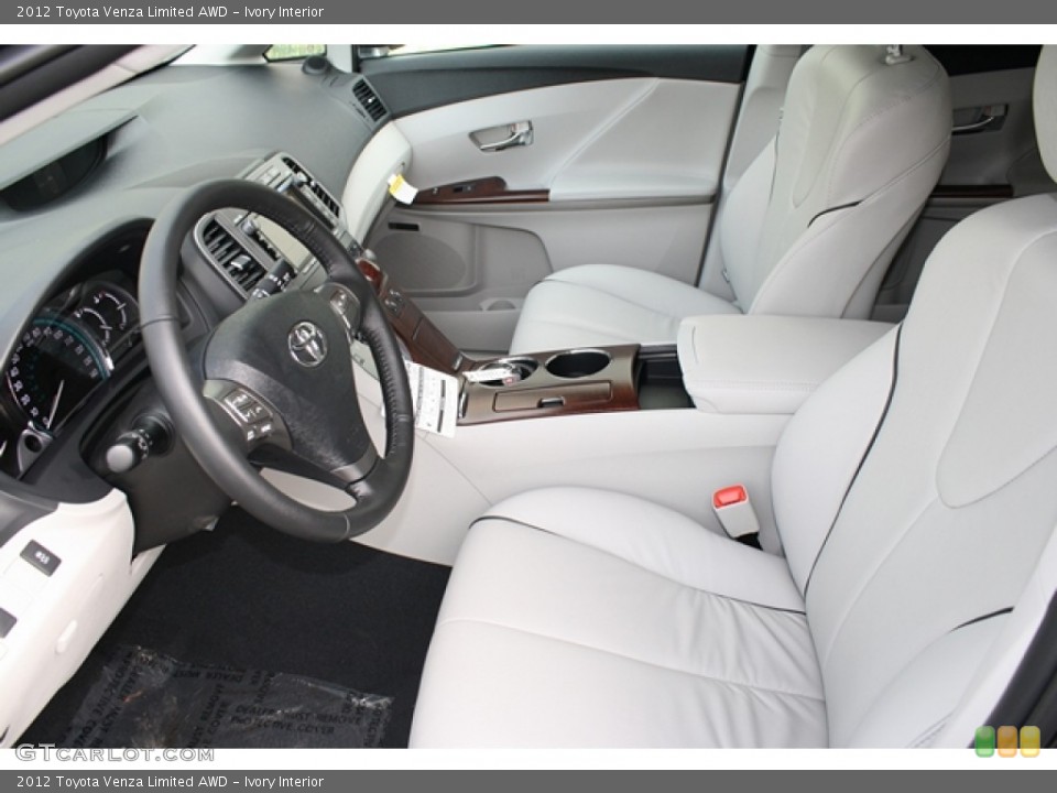 Ivory Interior Photo for the 2012 Toyota Venza Limited AWD #60923927