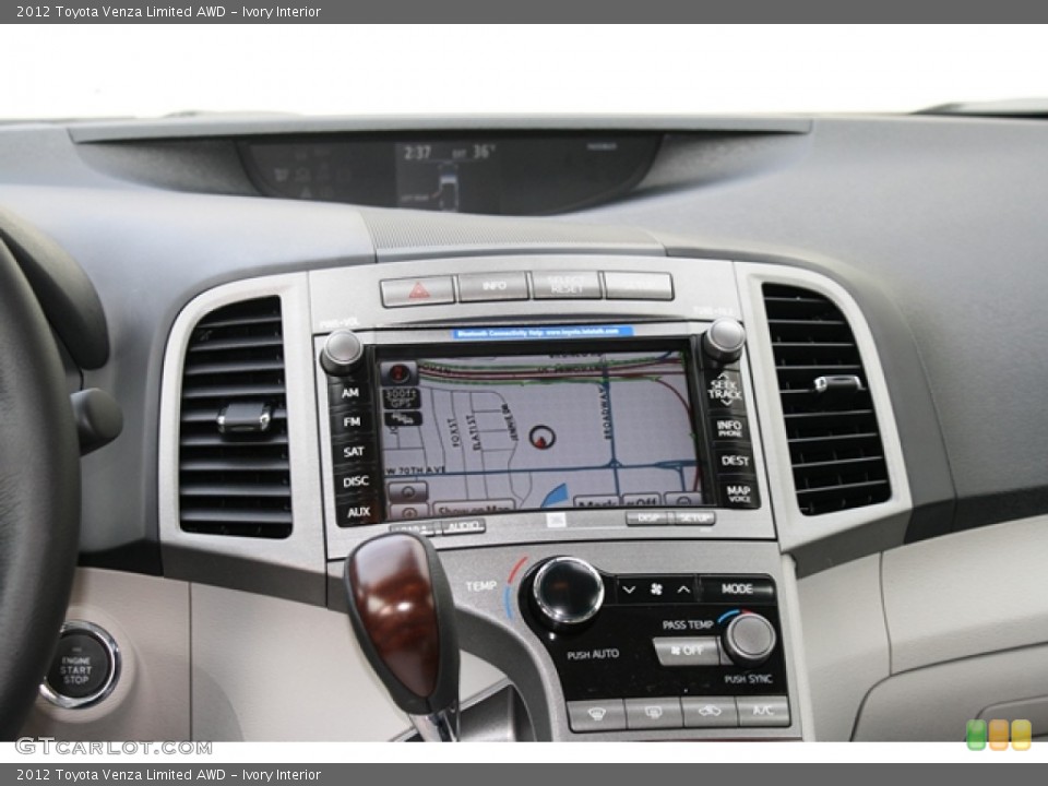 Ivory Interior Navigation for the 2012 Toyota Venza Limited AWD #60923998