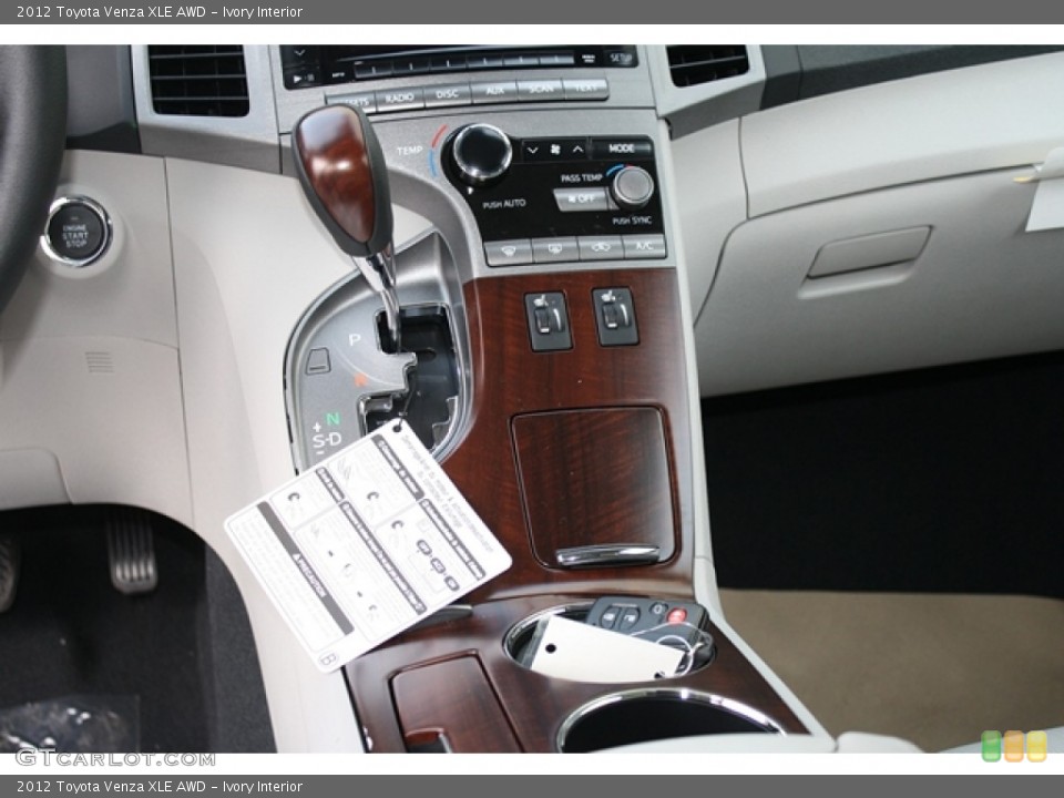 Ivory Interior Controls for the 2012 Toyota Venza XLE AWD #60924296