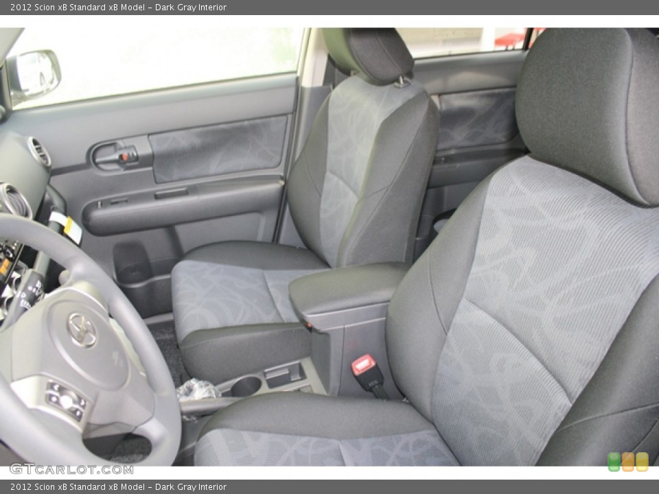 Dark Gray Interior Front Seat for the 2012 Scion xB  #60925724