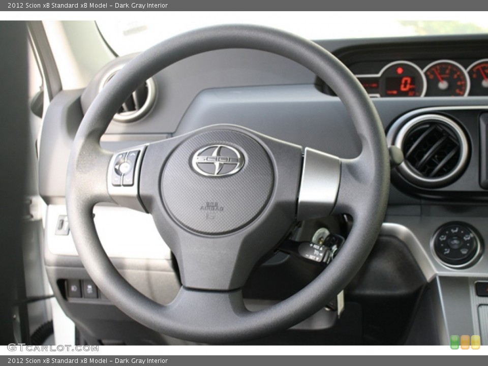 Dark Gray Interior Steering Wheel for the 2012 Scion xB  #60925751