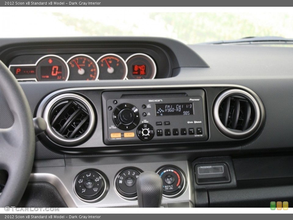 Dark Gray Interior Controls for the 2012 Scion xB  #60925760