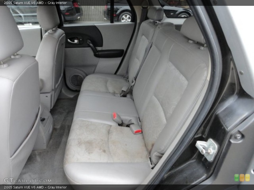 Gray Interior Rear Seat for the 2005 Saturn VUE V6 AWD #60925919