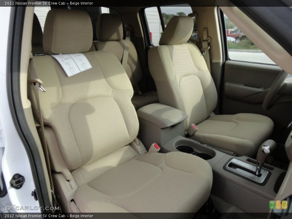 Beige Interior Photo for the 2012 Nissan Frontier SV Crew Cab #60926006