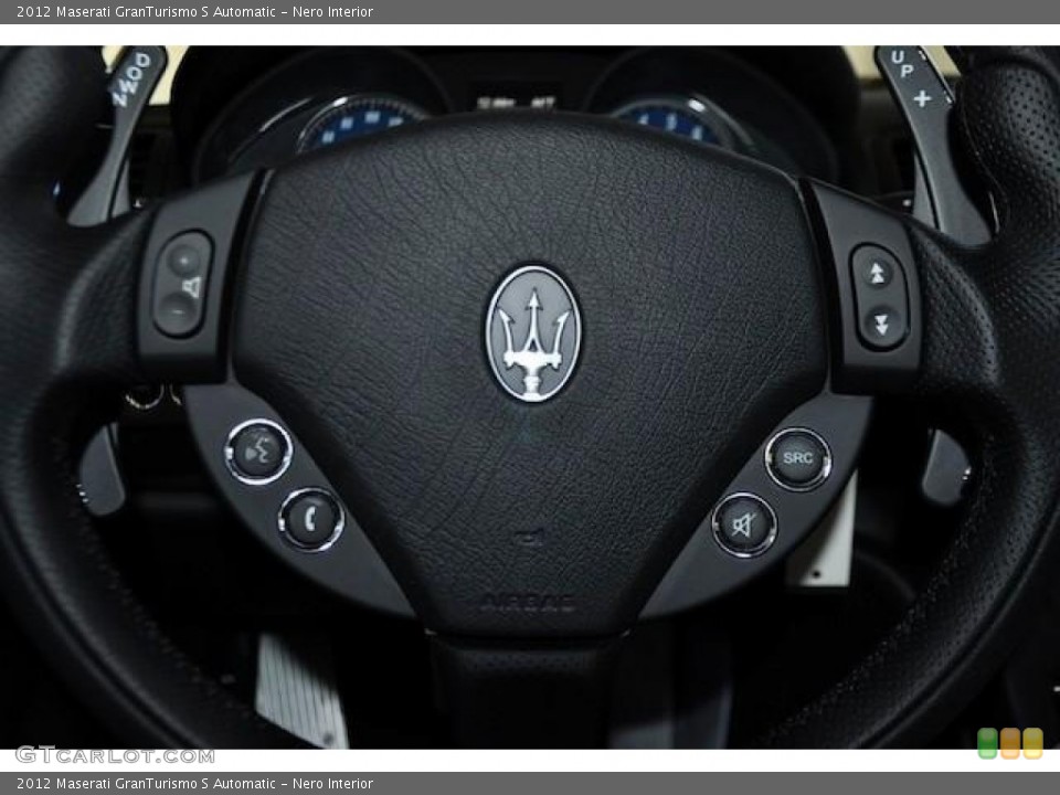 Nero Interior Controls for the 2012 Maserati GranTurismo S Automatic #60927008