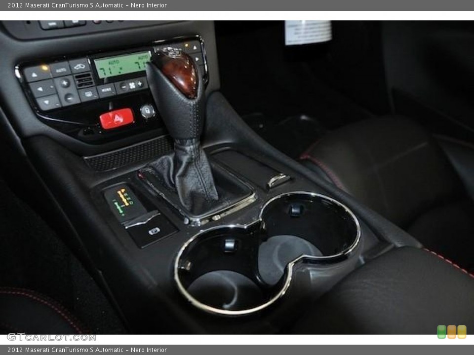 Nero Interior Transmission for the 2012 Maserati GranTurismo S Automatic #60927059