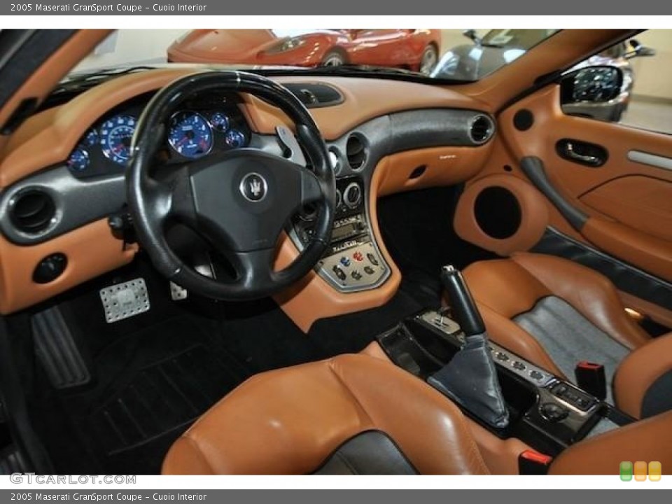 Cuoio Interior Prime Interior for the 2005 Maserati GranSport Coupe #60927218
