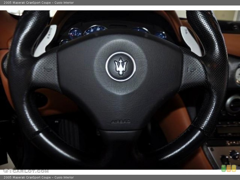 Cuoio Interior Steering Wheel for the 2005 Maserati GranSport Coupe #60927269
