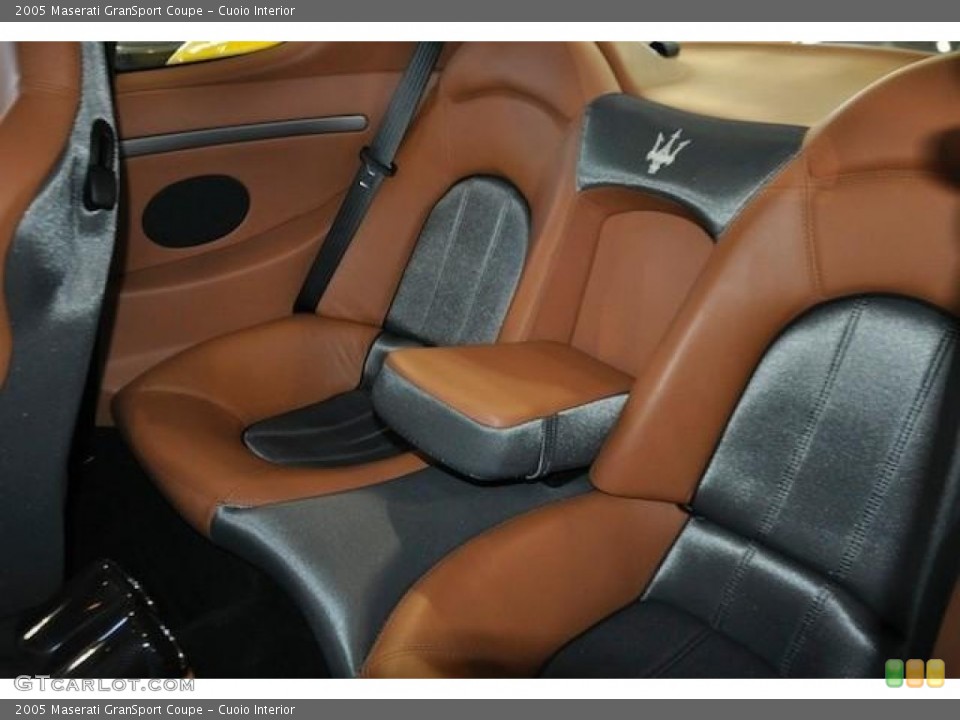 Cuoio Interior Rear Seat for the 2005 Maserati GranSport Coupe #60927332