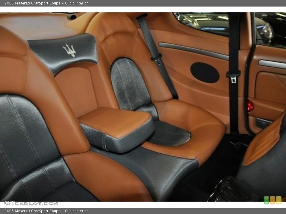 Cuoio Interior Rear Seat for the 2005 Maserati GranSport Coupe #60927341