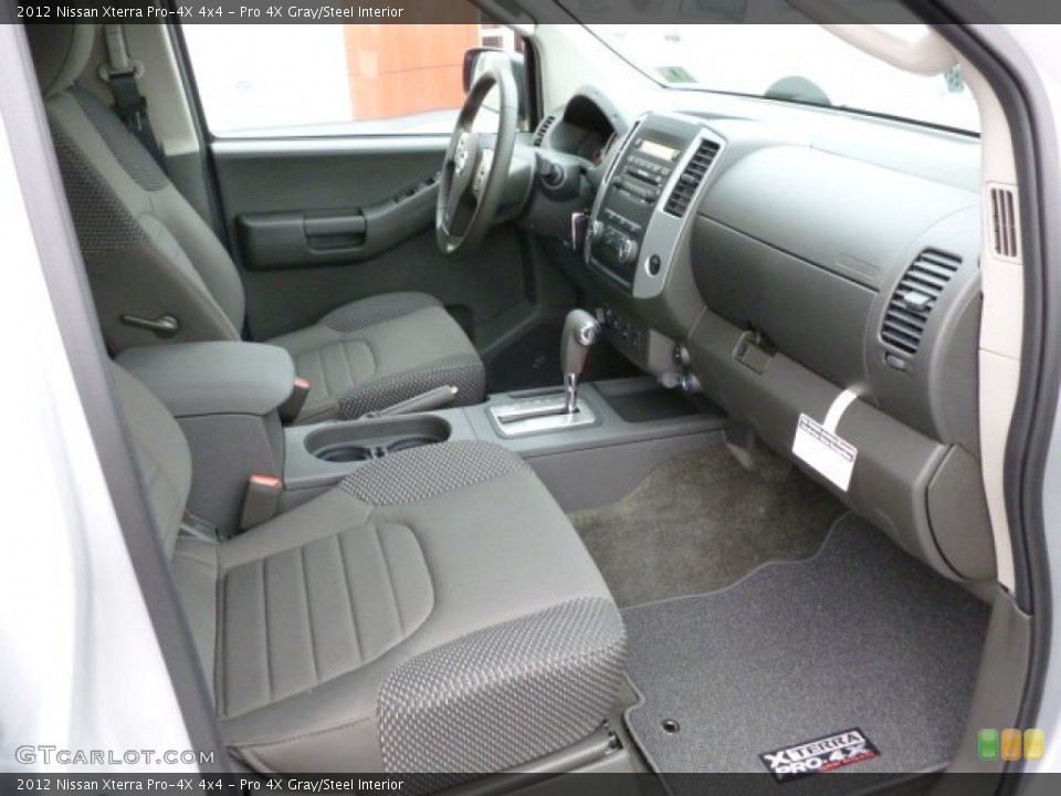 Pro 4X Gray/Steel Interior Photo for the 2012 Nissan Xterra Pro-4X 4x4 #60927992