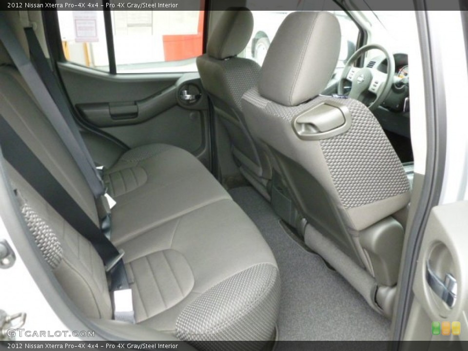 Pro 4X Gray/Steel Interior Rear Seat for the 2012 Nissan Xterra Pro-4X 4x4 #60928007