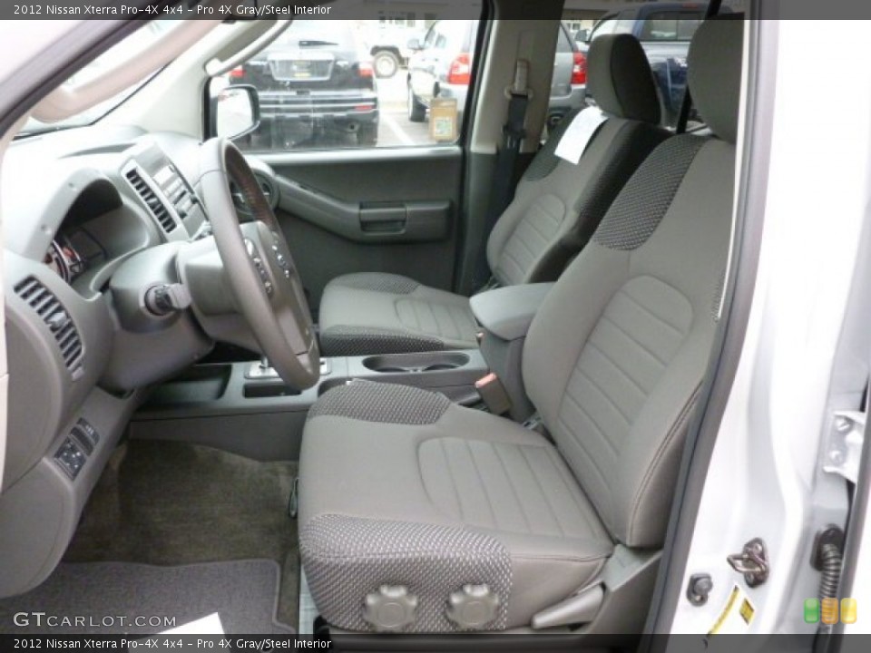Pro 4X Gray/Steel Interior Photo for the 2012 Nissan Xterra Pro-4X 4x4 #60928031