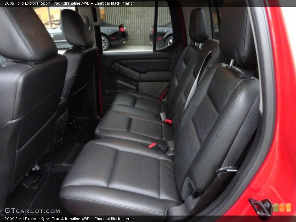 Charcoal Black Interior Photo for the 2009 Ford Explorer Sport Trac Adrenaline AWD #60928103