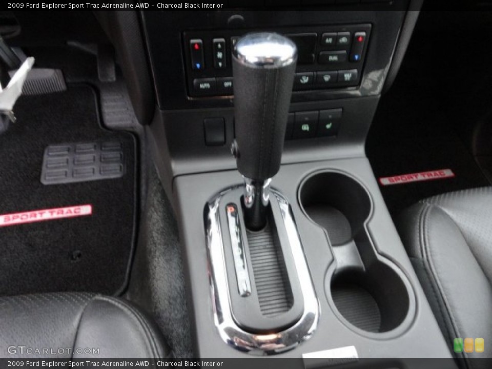 Charcoal Black Interior Transmission for the 2009 Ford Explorer Sport Trac Adrenaline AWD #60928139