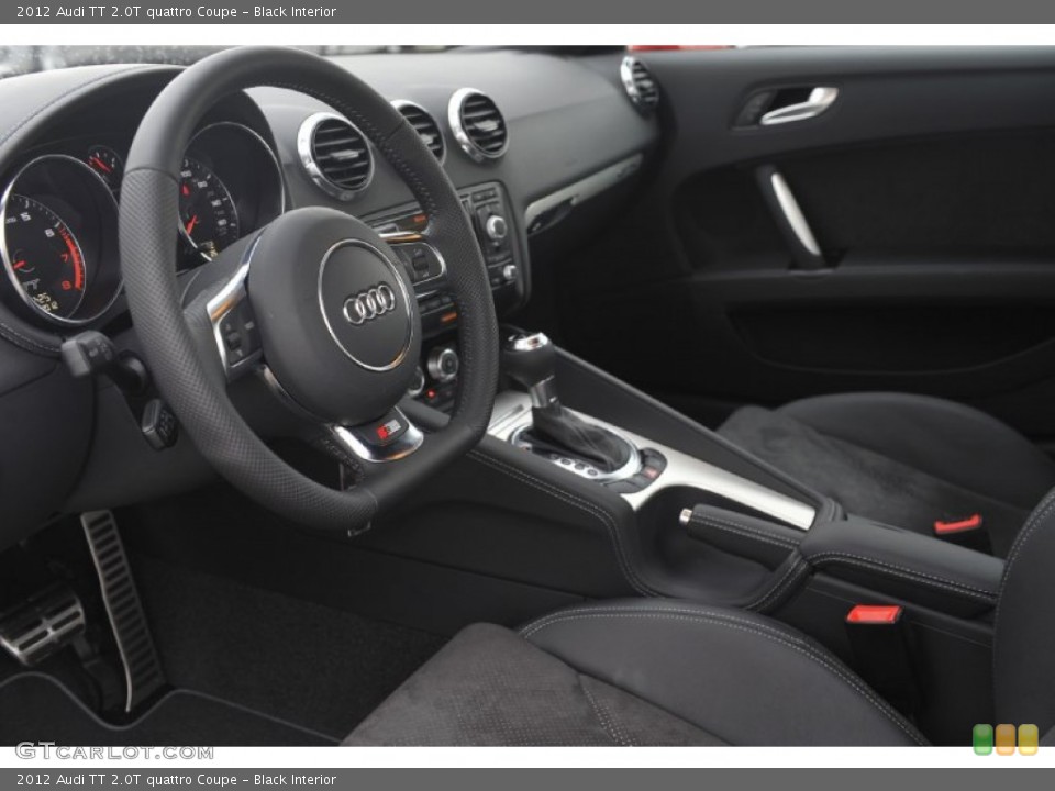 Black Interior Photo for the 2012 Audi TT 2.0T quattro Coupe #60930167