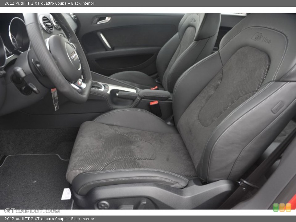 Black Interior Photo for the 2012 Audi TT 2.0T quattro Coupe #60930177